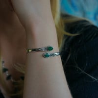 Smaragd armband Vanida