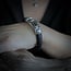 Zwart leren Bali armband Denise Zwart leren Bali armband Denise
