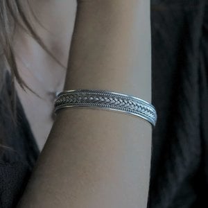 Zilveren dames armband Sherryl