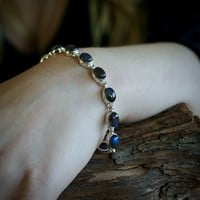 Labradoriet  armband Lorena