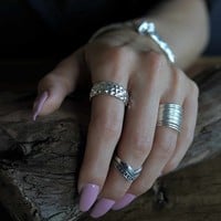 Hammered ring Beatriz Hammered ring Beatriz