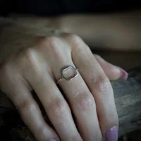 Zilveren ring Jennifer
