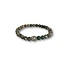 Kralen armband Zebra Jasper Boeddha