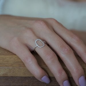 Zilveren ring Jonie