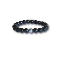 Kralen armband Black Obsidian