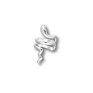 Ear cuff slang zilver
