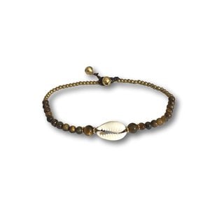 Tijgeroog enkelbandje schelp