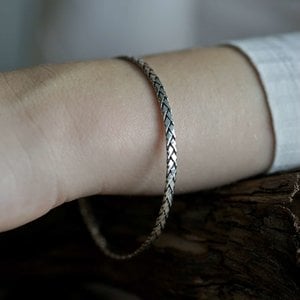 Bangle armband Braid