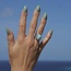 Ring met Larimar steen Ghale Ring met Larimar steen Ghale