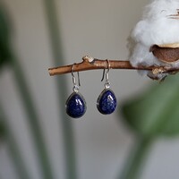 Lapis Lazuli  oorbellen Firenze