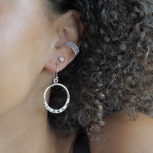 Zilveren earcuff Josephine