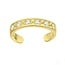 Gold plated earcuff Zirkonia Zeena