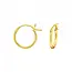 Gold plated oorringen Franse sluiting 12mm Gold plated oorringen Franse sluiting 12mm