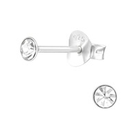 Zilveren oorknopjes Crystal Caylee Zilveren oorknopjes Crystal Caylee