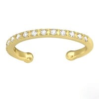 Gold plated ear cuff Khaya