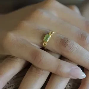 Goldplated ring Gigi