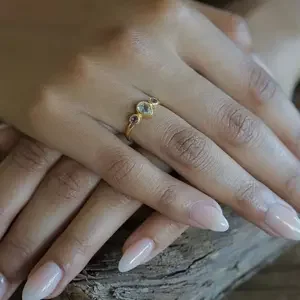 Goldplated ring Grace