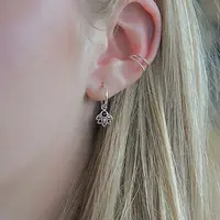 Zilveren ear cuff Amarens Zilveren ear cuff Amarens
