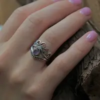 Amethist ring Chloë