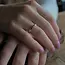 Zilveren ring stacked heart Zilveren ring stacked heart