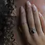 Zilveren ring Bali dot Pemuteran