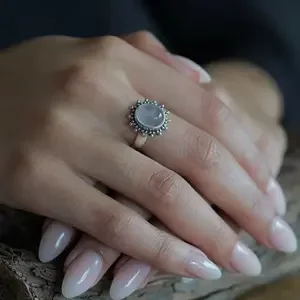 Rozenkwarts ring Yusra