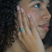 Smaragd ring Yusra
