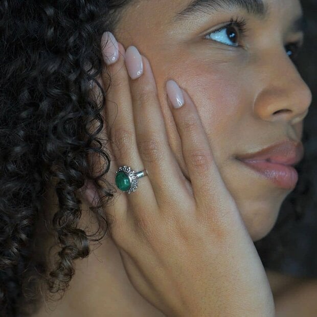 Smaragd ring Yusra