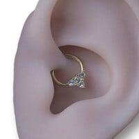Daith piercing gold 4you