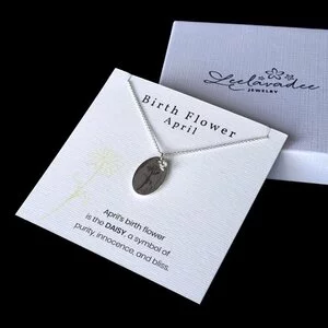 Geboortebloem ketting April Geboortebloem ketting April