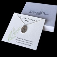 Geboortebloem ketting Mei Geboortebloem ketting Mei