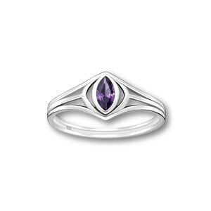 Geboortesteen ring februari Geboortesteen ring februari