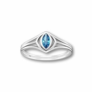 Geboortesteen ring maart