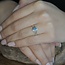 Geboortesteen ring maart Geboortesteen ring maart
