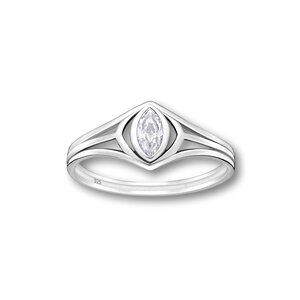 Geboortesteen ring april Geboortesteen ring april