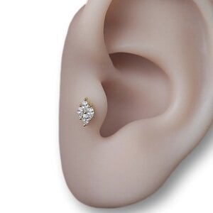 Piercing goudkleur Merella