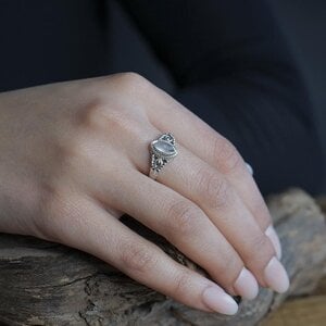 Rozenkwarts ring Novia