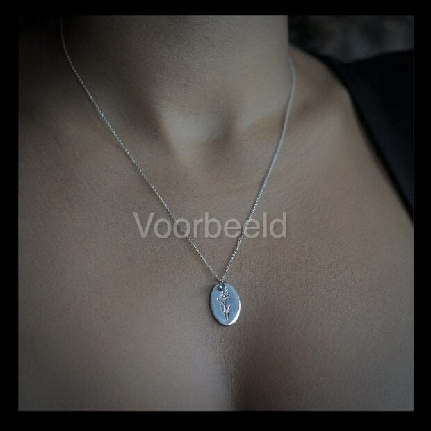 Geboortebloem ketting Oktober Geboortebloem ketting Oktober