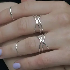 Zilveren ring Amarilles