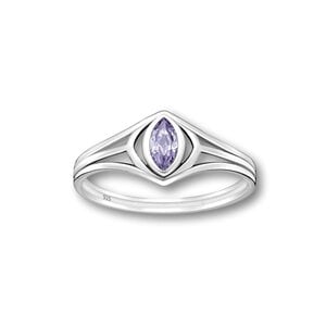 Geboortesteen ring juni