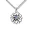 Ketting bloem Labradoriet Zahra