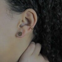 Gold plated ear cuff Amarens