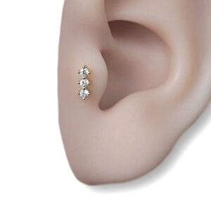 Piercing goudkleur Marcella