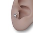 Piercing zilverkleur Marybelle Piercing zilverkleur Marybelle
