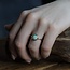 Goldplated ring amazoniet Mona Goldplated ring amazoniet Mona