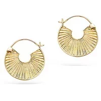 Goldplated oorbellen Sun