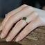 Goldplated ring malachiet Monique Goldplated ring malachiet Monique
