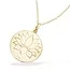 Goldplated ketting Lotus