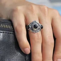 Black onyx ring Punjab