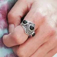 Black onyx ring Punjab